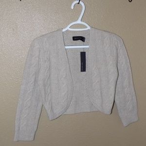 The Limited Cropped Open Front Sweater Sz Small